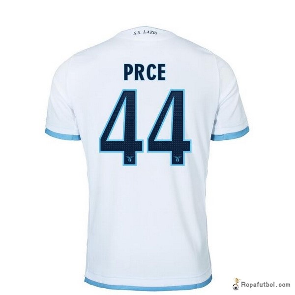 Camiseta Lazio Replica Tercera Ropa Prce 2016/17 Blanco